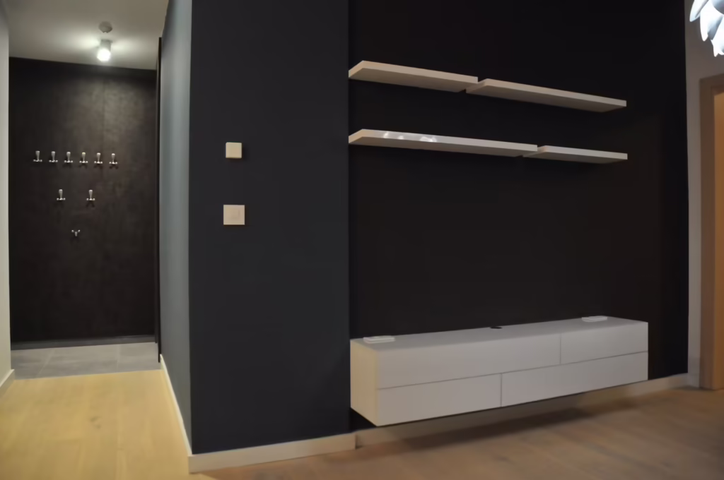 Montaža nameštaja iz naše radionice Stil House Studio projekt kopaonik NEM 6429
